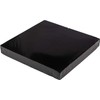 Sorbothane Vibration Isolation Square Pad, 4"x4", 1 Pack (50 Duro,