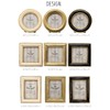 Tokyo Kankan Antique Mini Photo Frame Vertical Wall Hanging Round