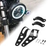 Largoods Headlight Mounting Bracket Stay, 1.3 - 1.7 inches (33