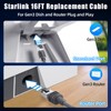 Starjojo Starlink Gen 3 Cable, Replacement Extension V3 Cable Satellite,