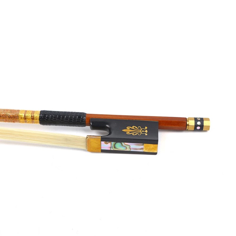 Yinfente Professional Brazilwood Violin Bow with Ebony Frog Rich Sound