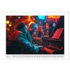 In Jazz Bars at Midnight (Wall Calendar 2026 DIN A3