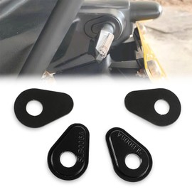 LQMY Accessories 4 Pcs Black Motorcycle Turn Signal Adapter Spacers for Y.amaha FZ 09 MT09 MT07 2014-2022 Tenere 700 2019-2021 Tracer 900 FJ09 2015-2018 XSR 900 2016-2018