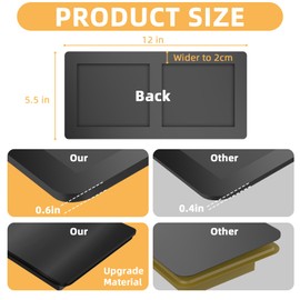 Magnetic Vent Covers (3-Pack) for Complete Sealing, 8" X 15.5" for Home Floor, Wall, and Ceiling Vents – Upgraded Thickness for RV, HVAC, and AC Vents, Energy Savings, Floor Vent Not Included