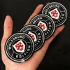 4Pc Wolfsburg Edition Emblem Car Wheel Center Hub Cap 3D