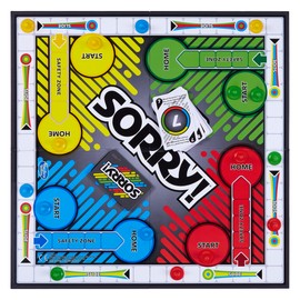 Sorry! Kids Board Game, Family Board Games for Kids and Adults, 2 to 4 Players, Family Games, Kids Games, Ages 6 and Up
