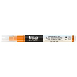 Liquitex Professional Fine Paint Marker, 8mm, Cadmium Orange Hue