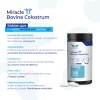 MIRACLE BOVINE COLOSTRUM 300 capsulas (2000 mg por porcion), 50%