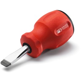 PB SWISS TOOLS ピービースイスツールズ スイスグリップ スタビーマイナスドライバー 刃先厚0.8X刃先幅5.5mm 全長80mm 8135.3-30