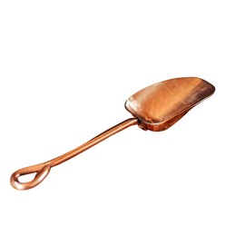 Sertodo Copper Scoop for Coffee and Spices | Solid Copper, Heavy Gauge, Hand Hammered | Copper Handle | 1oz / 2 TBSP Capacity