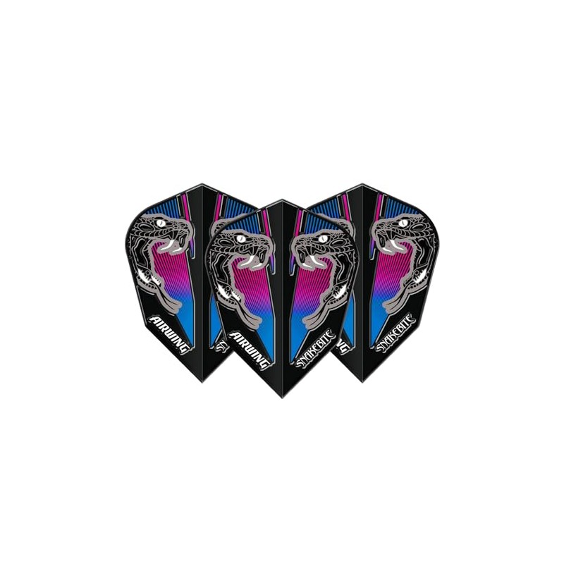 RED DRAGON Airwing Unique Moulded Peter Wright Snakebite Blue V-Standard