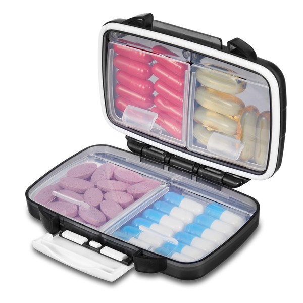 Fullicon "Hopobo Mini" Pill Case, Moisture-Proof, Small, Medicine Case, Supplement