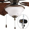 Ceiling Fan Zing Ear ZE-310D Light Socket Pull Chain Switch,660W