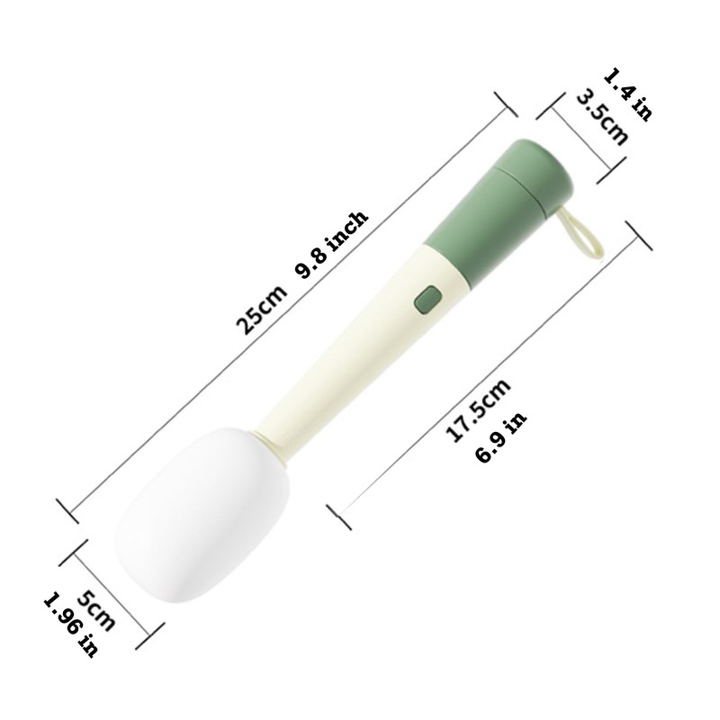 GCFTIFF 3 in 1 Multipurpose Bottle Cleaning Brush, 3 Pieces