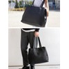 Vita Felice 3 Room Boston Tote Bag [aroco/Aroco], Black