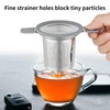 Ohtomber Tea Infuser Strainers, Stainless Steel Loose Leaf Tea Strainer