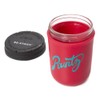 Red & Teal 8oz Runtz Mason Stash Jar by RE:STASH