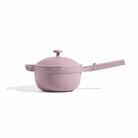 Our Place Perfect Pot - Mini 2.5Qt Nonstick Ceramic Sauce Pan with Lid | Versatile Cookware for Stovetop and Oven | Steam, Bake, Braise, Roast | PTFE & PFOA-Free | Toxin-Free, Easy to Clean | Lavender