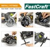 FastCraft Compact Circular Saw + 8pc 4.5" Mini Blades GUARANTEED