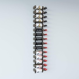 VintageView W Series Pro 5 - Metal Wall Mounted Wine Rack Kit
