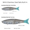 Bassdash Swim Shad Joint Style Glide Bait Fishing Lure for