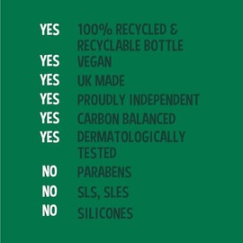 Faith In Nature - Natural Body Wash Aluminium Bottle - Vegan & Cruelty Free, No SLS or Parabens - 500ml, Coconut