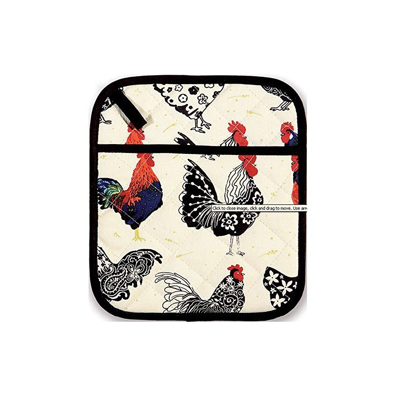 Rooster Pot Mitt