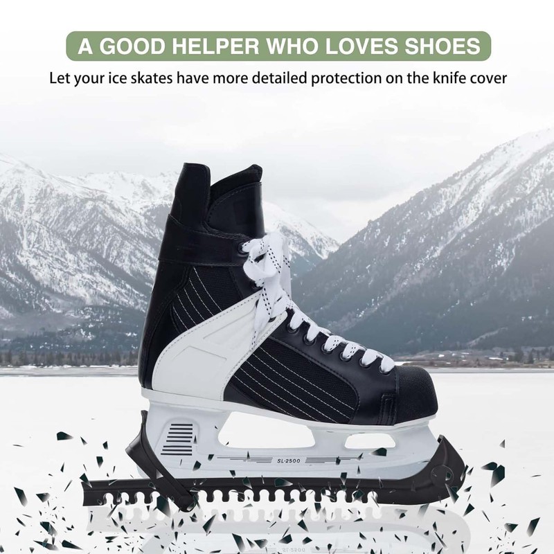 Noewmub Ice Skate Guards Ice Skate Blade Covers Skate Blade