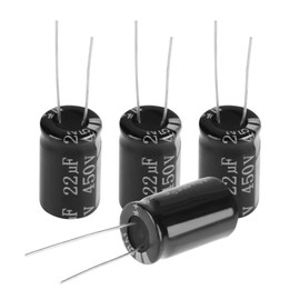 Capacitor Kit, 20pcs 450V 22uf Electrolytic Capacitors Assortment Box 105 Long Axial Electrolytic Polarized Capacitors Tube Amplifier