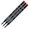 Schmidt 3 Pack 888 Red Fine Rollerball Refill