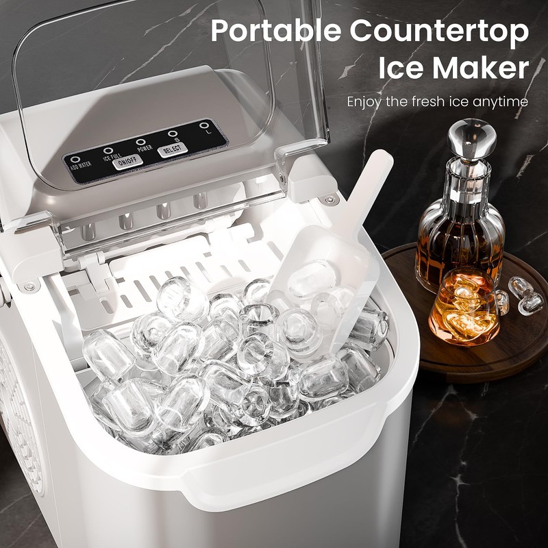 Electactic Pro Ice Maker: Fresh Ice On Demand in 6