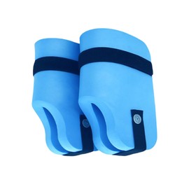 Swim Aquatic Cuffs, Underwater Training Leg Dumbbells Pair for Pool Use, EVA Foam Buoyancy Gear for Aquatic Movement Practice (Long)