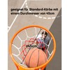 STREETSKILLER Braided Basketball Net Made of Weather-Resistant Nylon, Suitable for