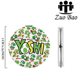 Zuo Bao Dinosaur Makeup Mirror Video Gamer Inspired Gift Green Dinosaur Egg Mirror (Dinosaur)