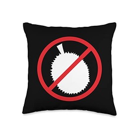 Allergic To Jackfruit Jackfruit Throw Pillow, 16x16, Multicolor
