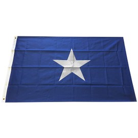 4LessCo 3x5 ft Embroidered Bonnie Blue Flag Nylon With Grommets