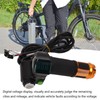 One Pair Electric Bike Throttle Handlebar with Red Screen Lock