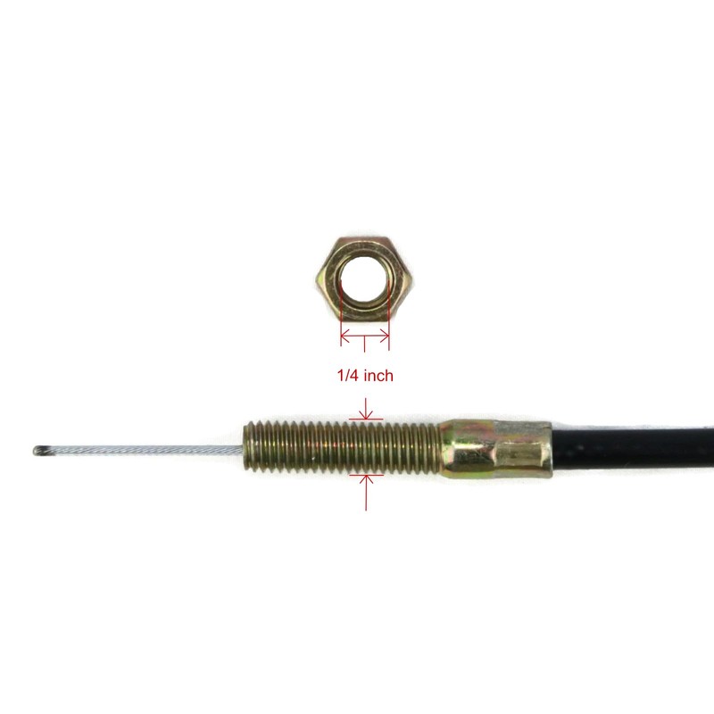 The ROP Shop Choke Cable, 32" Long for 1996-2003 E-Z-Go