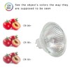 EKSAVE MR16 Halogen Bulbs 12V 50W GU5.3 Bi-Pin Base Spotlight