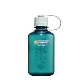 Nalgene Sustain Tritan BPA-Free Water Bottle Made with Material Derived from 50% Plastic Waste, 16 OZ, Narrow Mouth, Trout