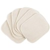 Washable Kosmetikpads Organic Cotton Natural Set of 6