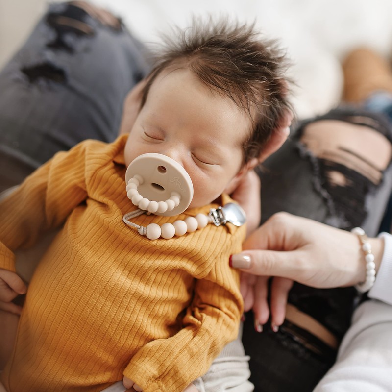 Ryan & Rose Cutie PAT Pacifier Teether (Starter Kit, Boy)