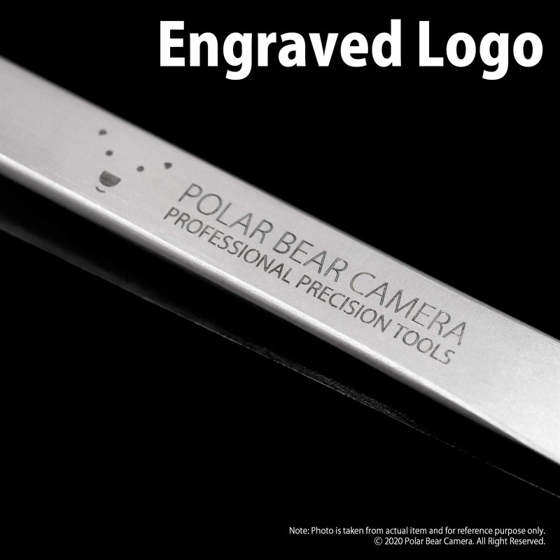 Extra Fine Tip Stainless Steel Tweezers (157mm/0.18mm/Curved) Made in England