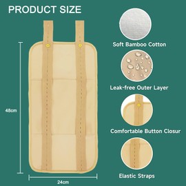 Castor Oil Pack Wrap,1PC Castor Oil Pack Compress Reusable Castoroil Pack Wrap,Reusable Castor Oil Pack,Castor Oil Pack for Liver,Castoroil Pack Wrap,Castor Oil Packs for Liver Detox