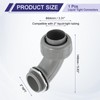 uxcell Nonmetallic Liquid Tight Connector, Fit for 2" Conduit Fitting,