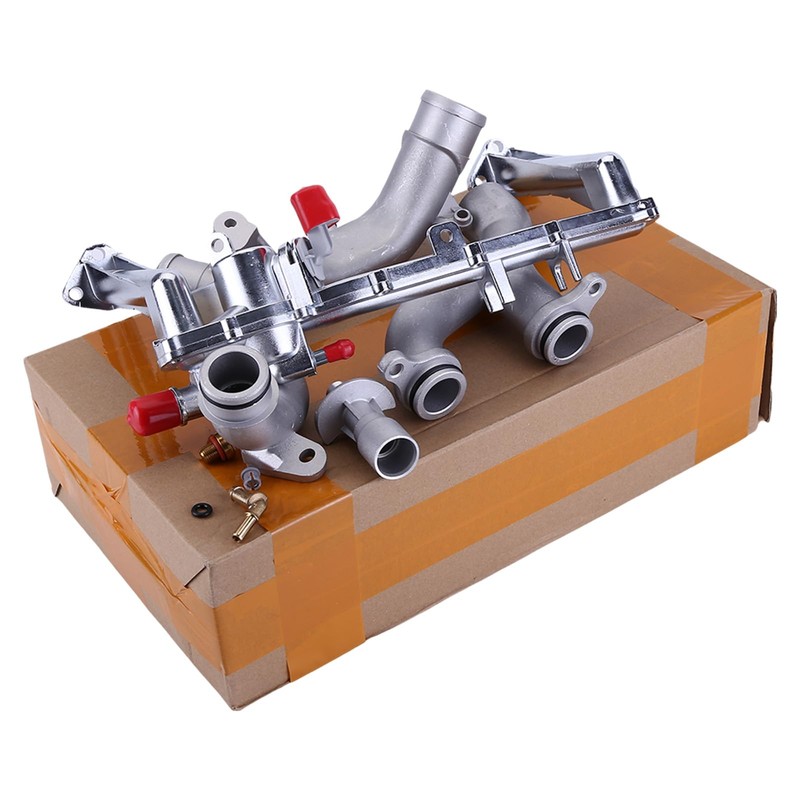 Upgraded Aluminum Rear Coolant Water Heater Pipe System Kit Fit