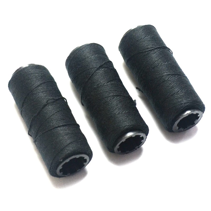 BLUPLE Professional Weaving Threads 3 Rolls for Making Wig Hand