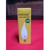 Haraqi 12 Pack 60w E12 C32 Flame Tip Clear Light