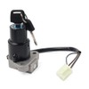 Reckkiiaotu Motorcycle Ignition Switch Lock Set w/Keys - Igntiton Swtich(4-Wires)