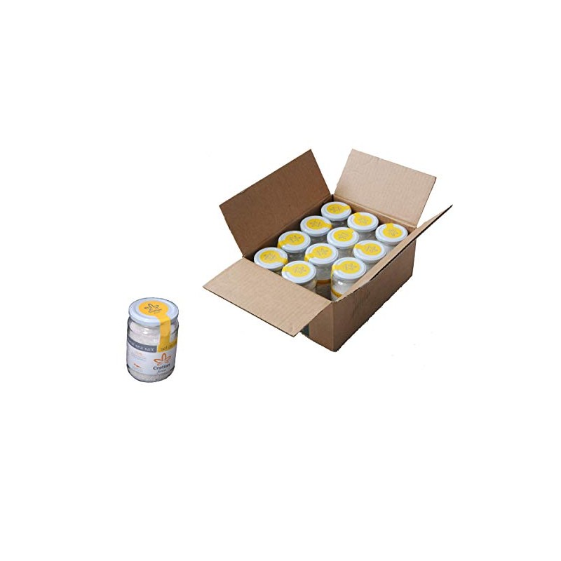 WHOLESALE CASE OF TWELVE 250gram JARS of CRETIAN NATURAL PURE